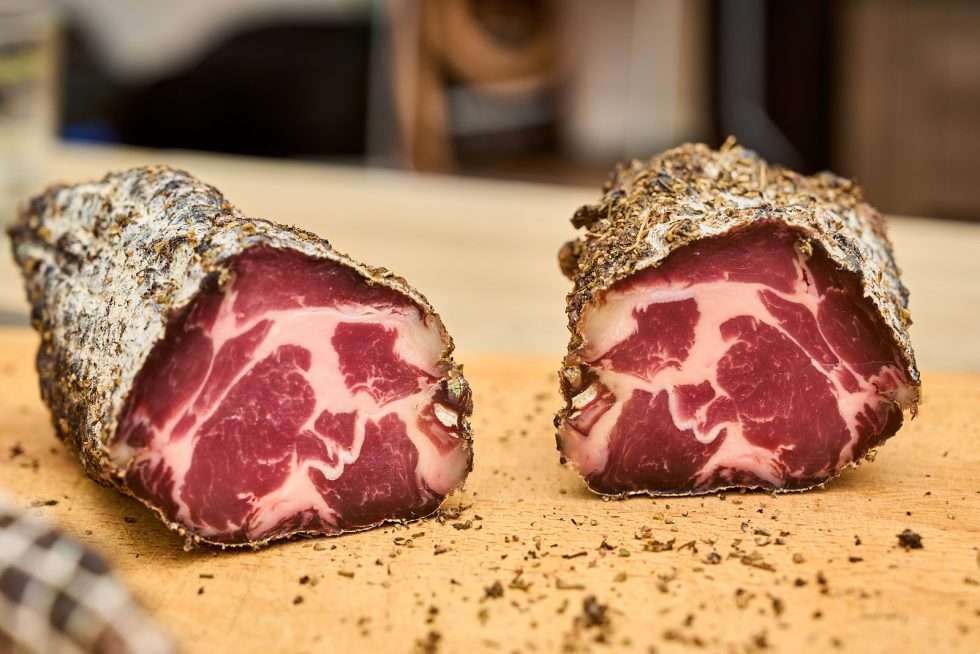 coppa maison sécher