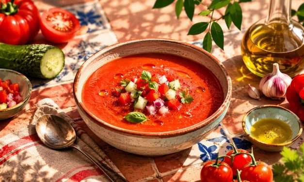 El gaspacho : froid, vif, dix minutes